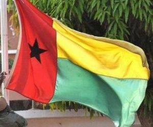 пазл Флаг Гвинеи-Бисау